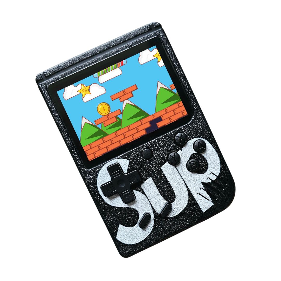 See full amazon price history chart for The Flair Store™ Sup 400 in 1 Retro Video Game Handheld Classical Game Play On TV, 400 Games Tank Mario, Contra, Aladin Box Console (Black) The Flair Store™ Sup 400 in 1 Retro Video Game Handheld Classical Game Play On TV, 400 Games Tank Mario, Contra, Aladin Box Console (Black) (B0DH5QYCH3) Amazon Price History, Amazon Price Tracker