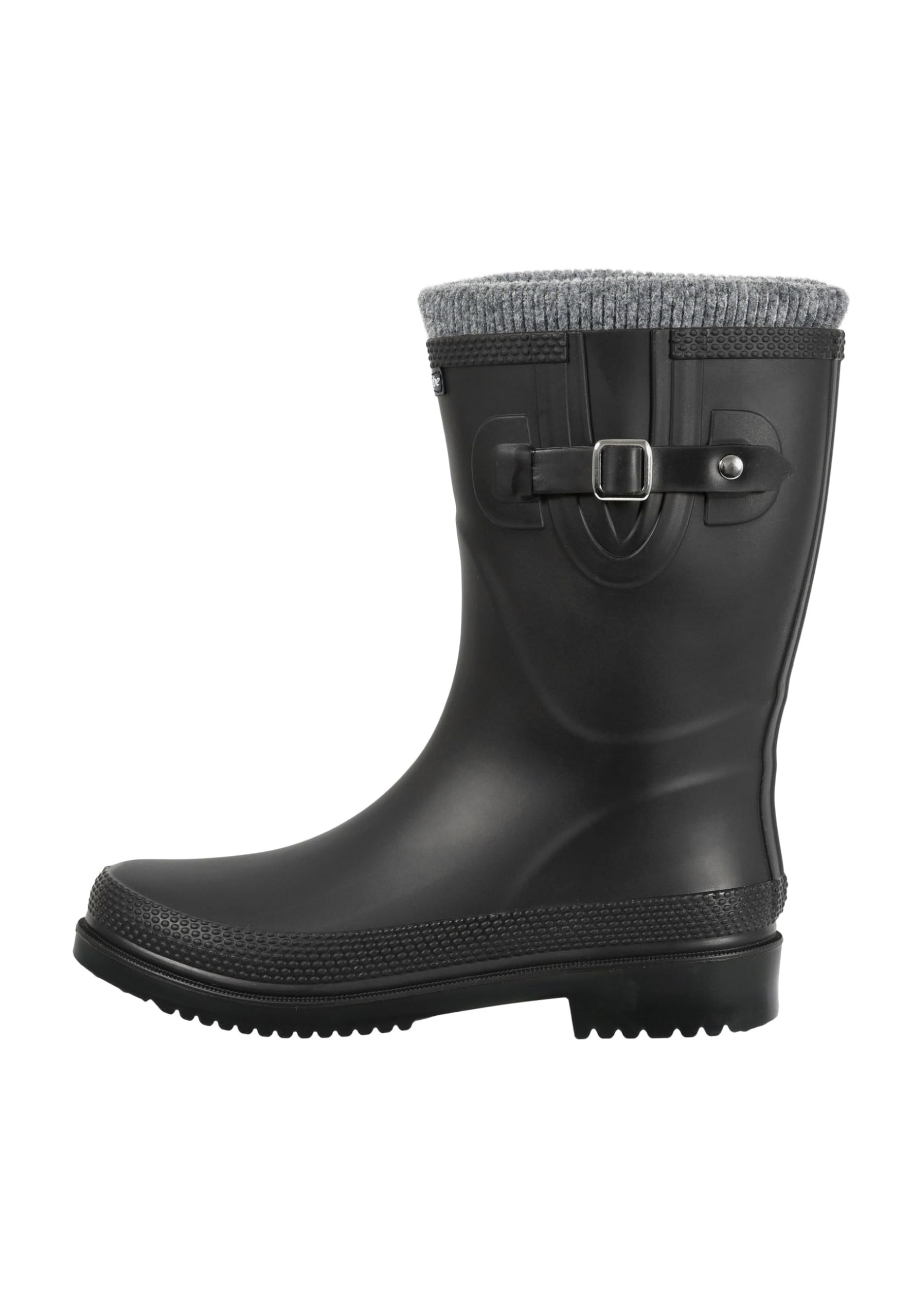 Regenliebe Damen Gummistiefel Pfütze-W warm gefüttert halbhoher Regenstiefel