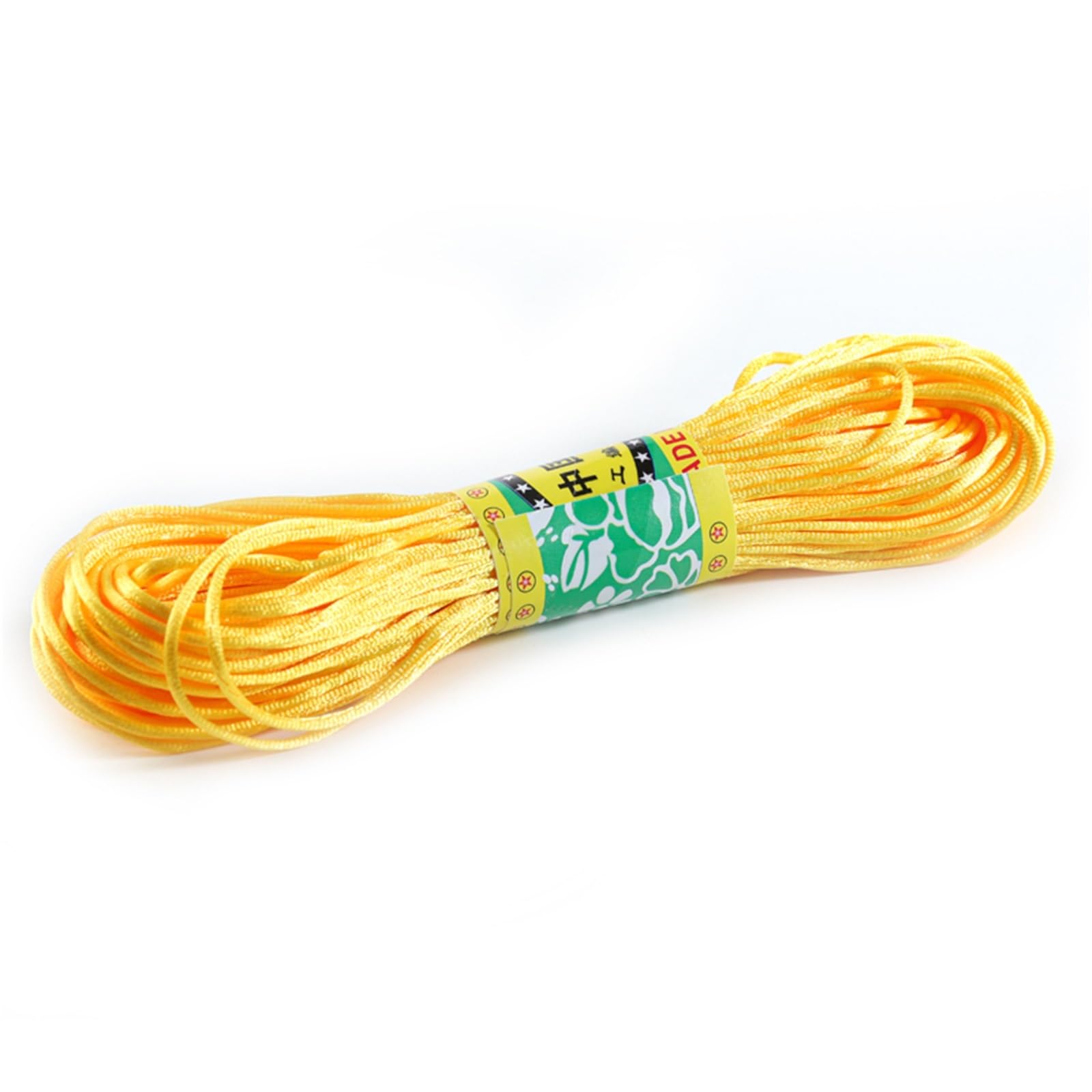 Nylon Cord Thread 10Pieces Nylon Black Rattail Satin Chinese Knotting Silk Macrame Cord Beading Braided Shamballa String Thread for Making Bracelet, Necklace, Chinese Knot(LlAVENdeR,1.5mm 20m)