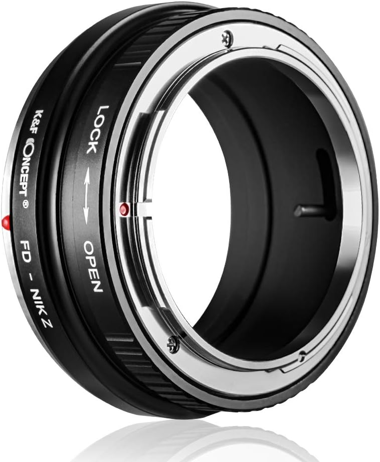 K&F Concept Lens Mount Adapter for FD FL Lens to Nikon Z6 Z7 Camera