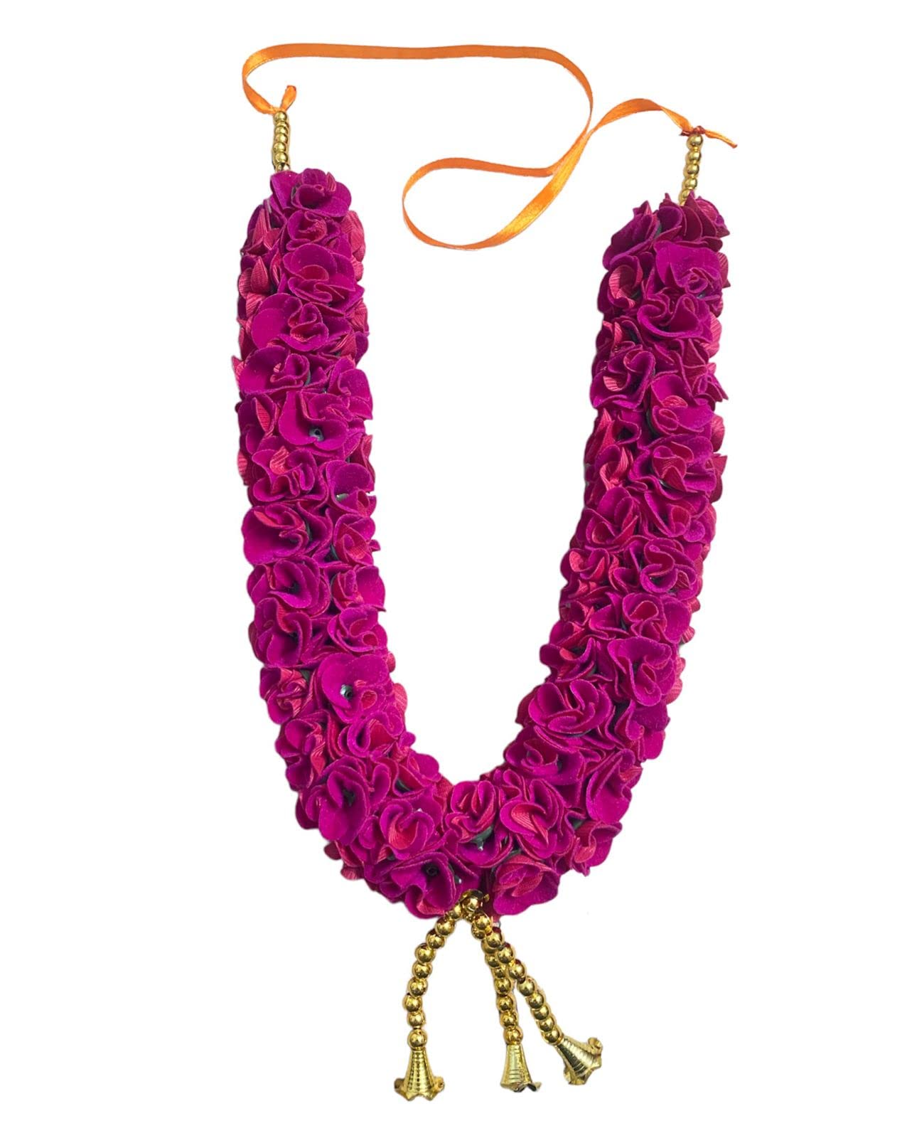Crown NIMREET Handmade Artificial Flower Garland Mala for Photo Frame and God Idol, Artificial Moti Garland Decorating Flower Mala Pooja Room (Purple, 20 Inch) (B0BX4NWJ79) Amazon Price History, Amazon Price Tracker
