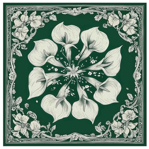 Bandana carré fait à la main en coton pour vos randonnées