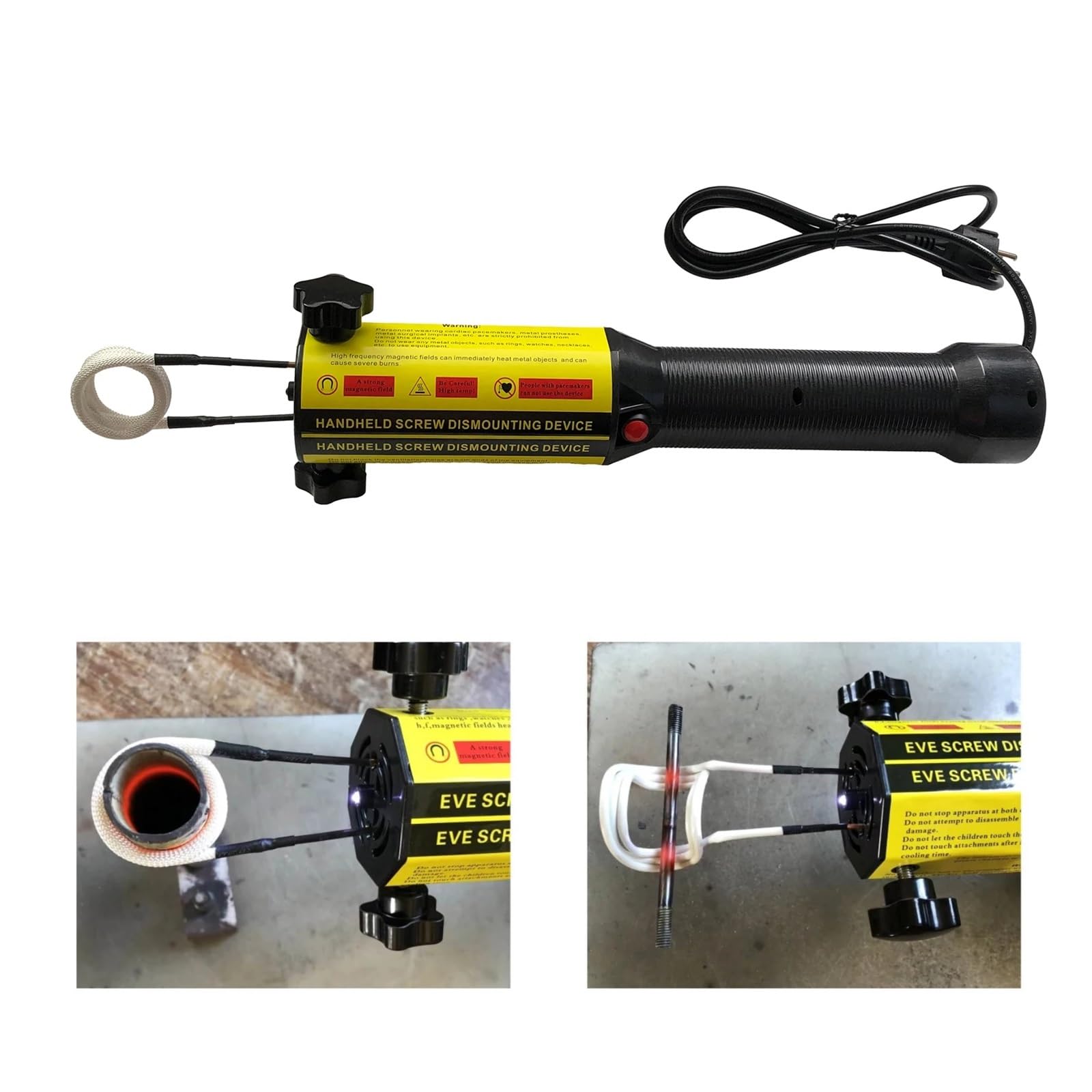 Magnetischer Induktionsheizer 1100W – Bis 800°C Zum Lösen Von Schrauben & Muttern