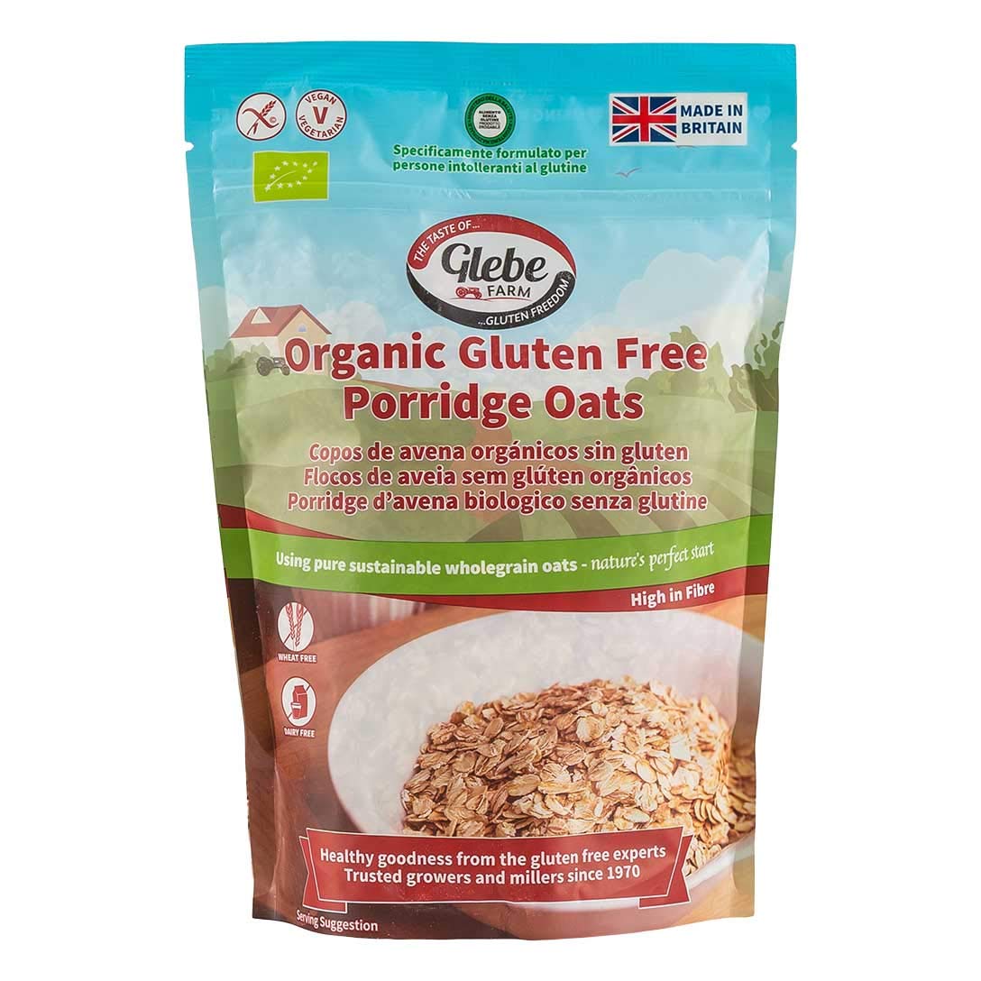 Glebe Farm Avena Porridge Senza Glutine Bio 450g