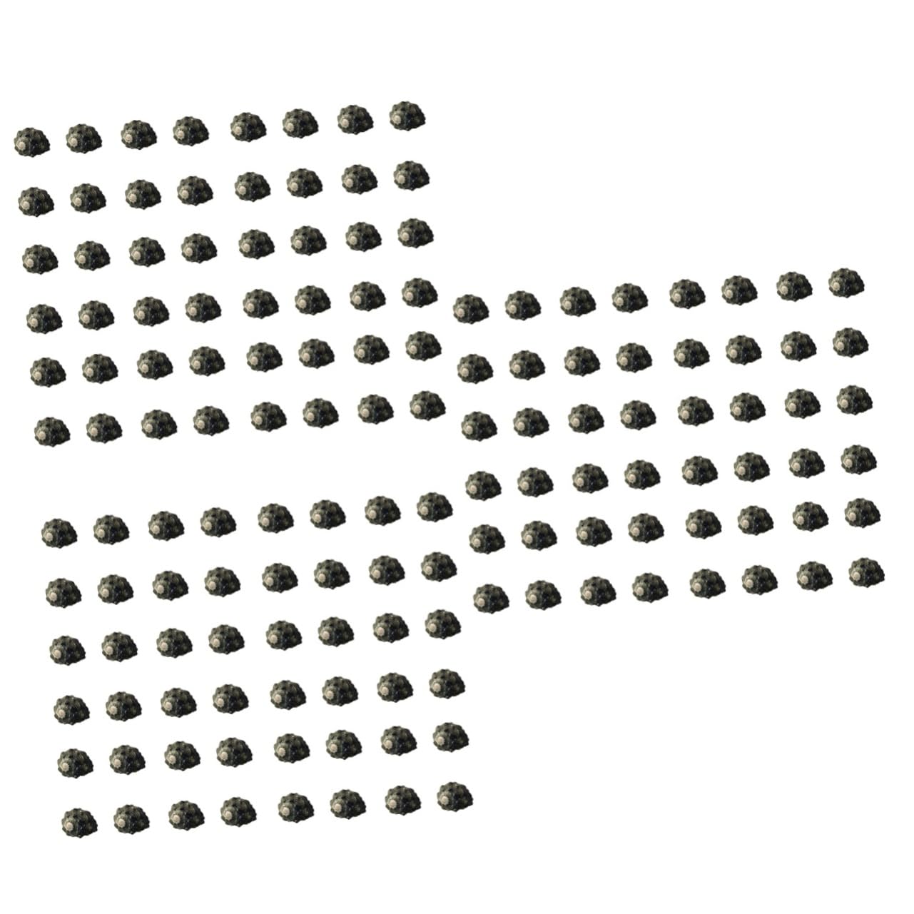 Cabilock 3 Set Tasca Del Pesce Vite Decorative Naturale Perline Di Conchiglie Accessori Ornamenti Oceanici Arredamento Paesaggio Piccolo Di Grandi Dimensioni Conchiglia 100 Pezzi * 3
