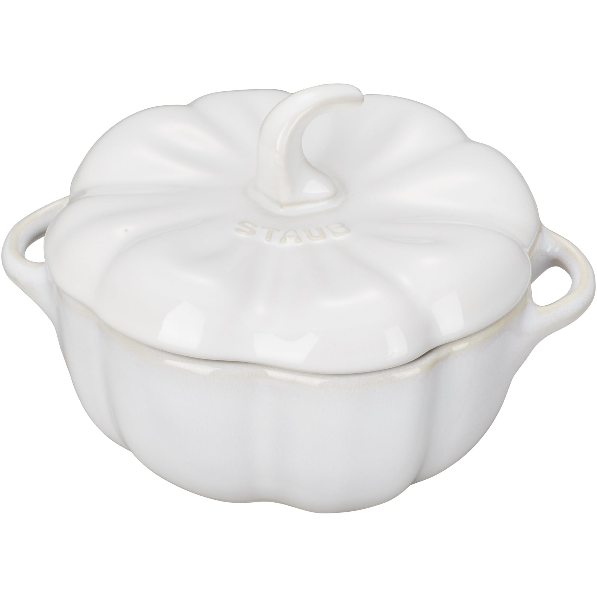 ストウブ パンプキン 24cm ホワイト　STAUB パンプキンココット Amazon.co.jp: Staub セラミック製 24オンス プチパンプキン ココット