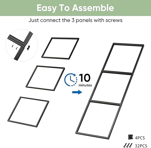 Miniatura 5 de BARNSMITH Puerta de granero de vidrio esmerilado de 28 x 84 pulgadas con kit de herramientas montadas en la parte superior de 6 pies, incluye