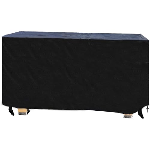 Outdoor Coffee Table Cover,48"(L) x 24"(W) x 28"(H),Outdoor Lawn Waterproof Garden Furniture Cover,Durable Windproof, Fits Rectangle Patio Table