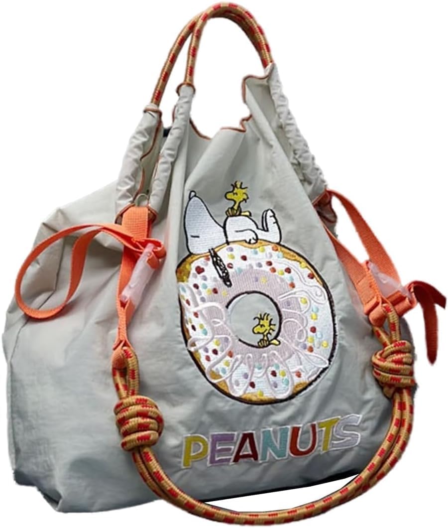 Ball chain Ball and Chain Eco Bag, Snoopy Donuts, Guinea | Ubuy