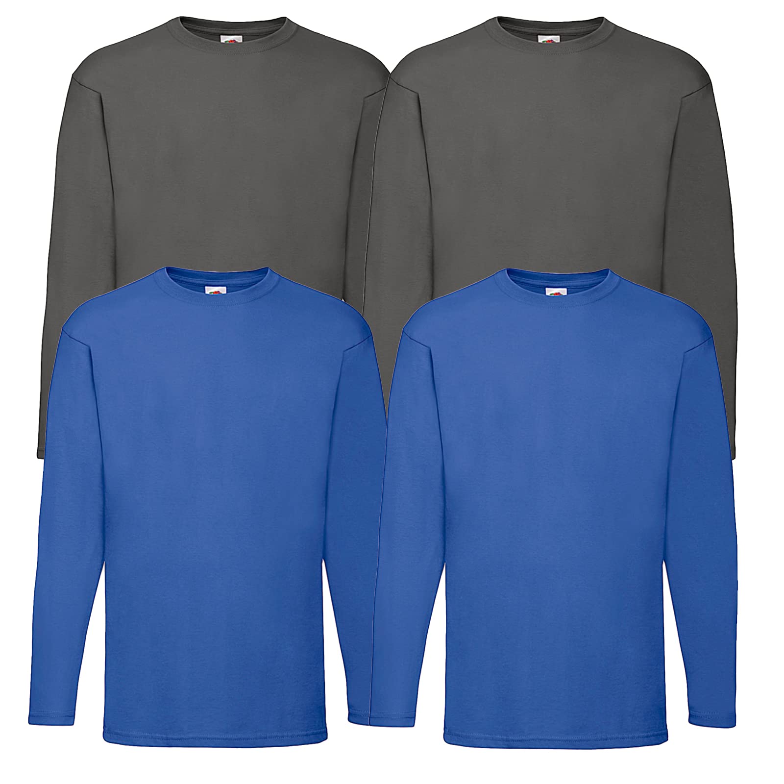 Fruit of the Loom Men's Valueweight Long Sleeve Sports Top, M