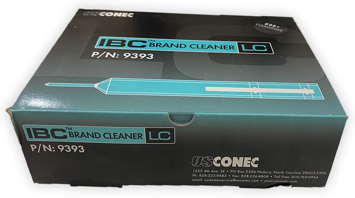 9393 US Conec 1.25mm IBC Brand Cleaning Tool - LC, MU connectors (Box of 10)