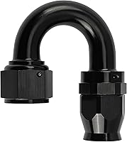 Vista 12 de EVIL ENERGY 8AN PTFE Racor de Manguera Extremo Recto Negro Solo para Manguera PTFE