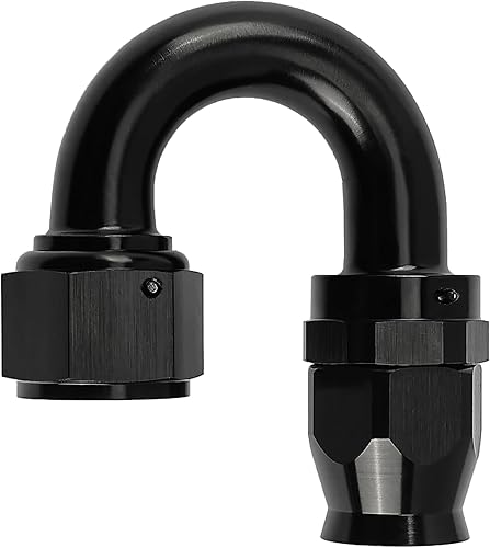 Miniatura 12 de EVIL ENERGY 8AN PTFE Racor de Manguera Extremo Recto Negro Solo para Manguera PTFE