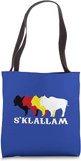 S'Klallam Indian Nation Tribe Native American Medicine Wheel Tote Bag