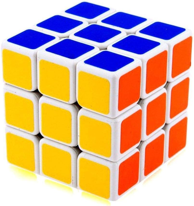 PRESENTSALE 3x3 Cube High Speed Magic Cube Puzzle Toy for 14 Years and Up- 1 Item