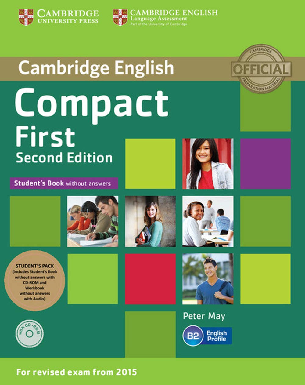 Compact First Student's Pack (Student's Book without Answers with CD ROM