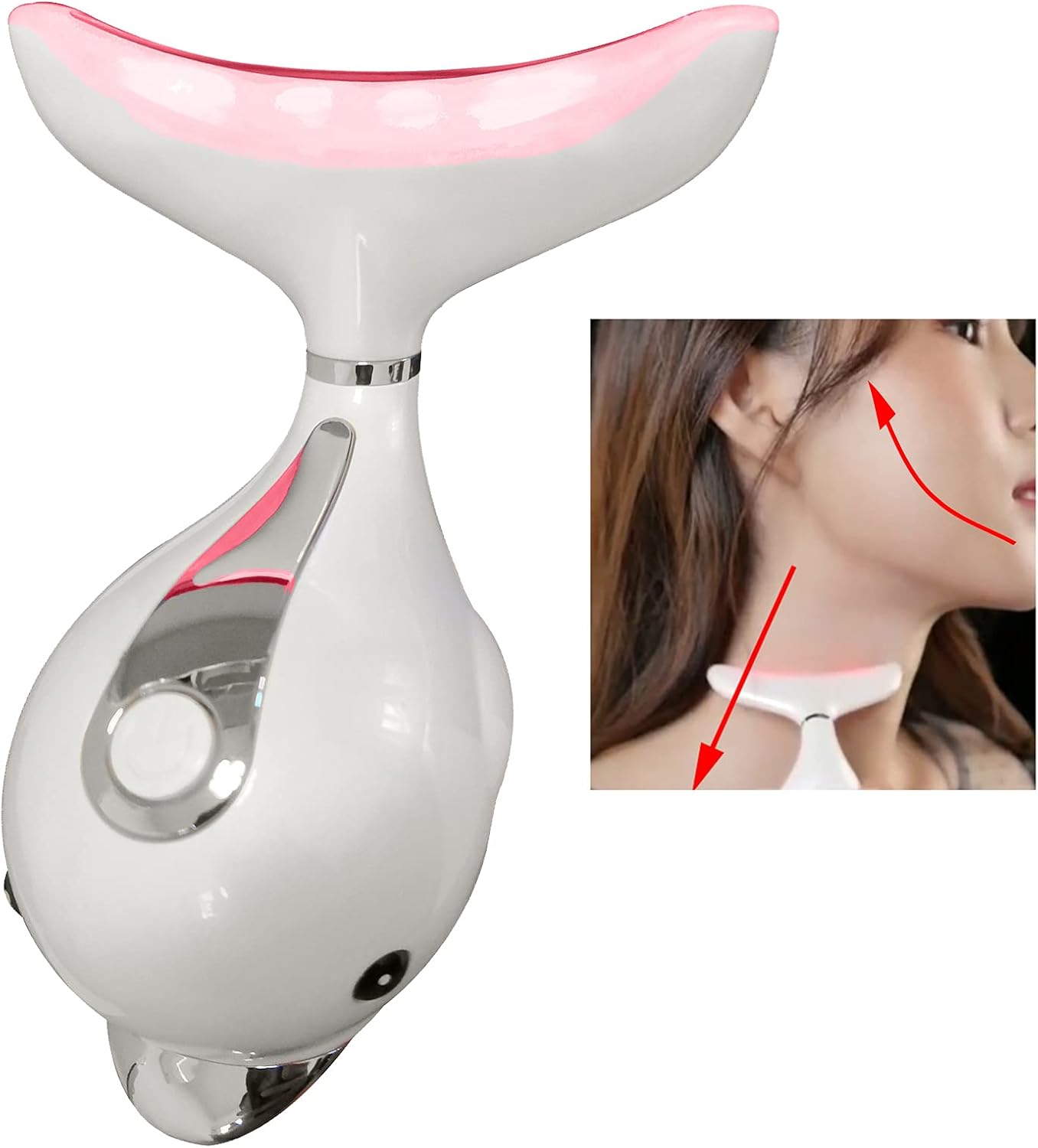 IOBTY Anti Wrinkles Face Massager with High Frequency Vibration Anti-Aging Facial Neck Eye Device with 3 Massage Modes for Skin Care Firm Tightening & Lift Puffiness Rechargeable : Beauty & Personal Care