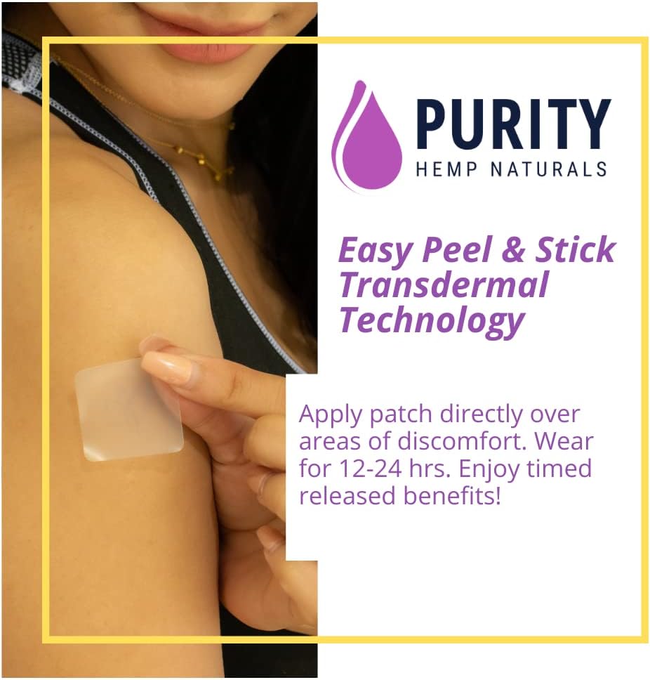 Hemp Patch 18 ct. (438 mg) Gold 3X More Potent 24 mg Patches. 24Hr Extended Release. Convenient & Discreet. for Use Anywhere, Anytime On Any Part of The Body. - Image 4