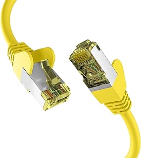 EFB-Elektronik Cable de conexión S/FTP PIMF, 20 m, color amarillo