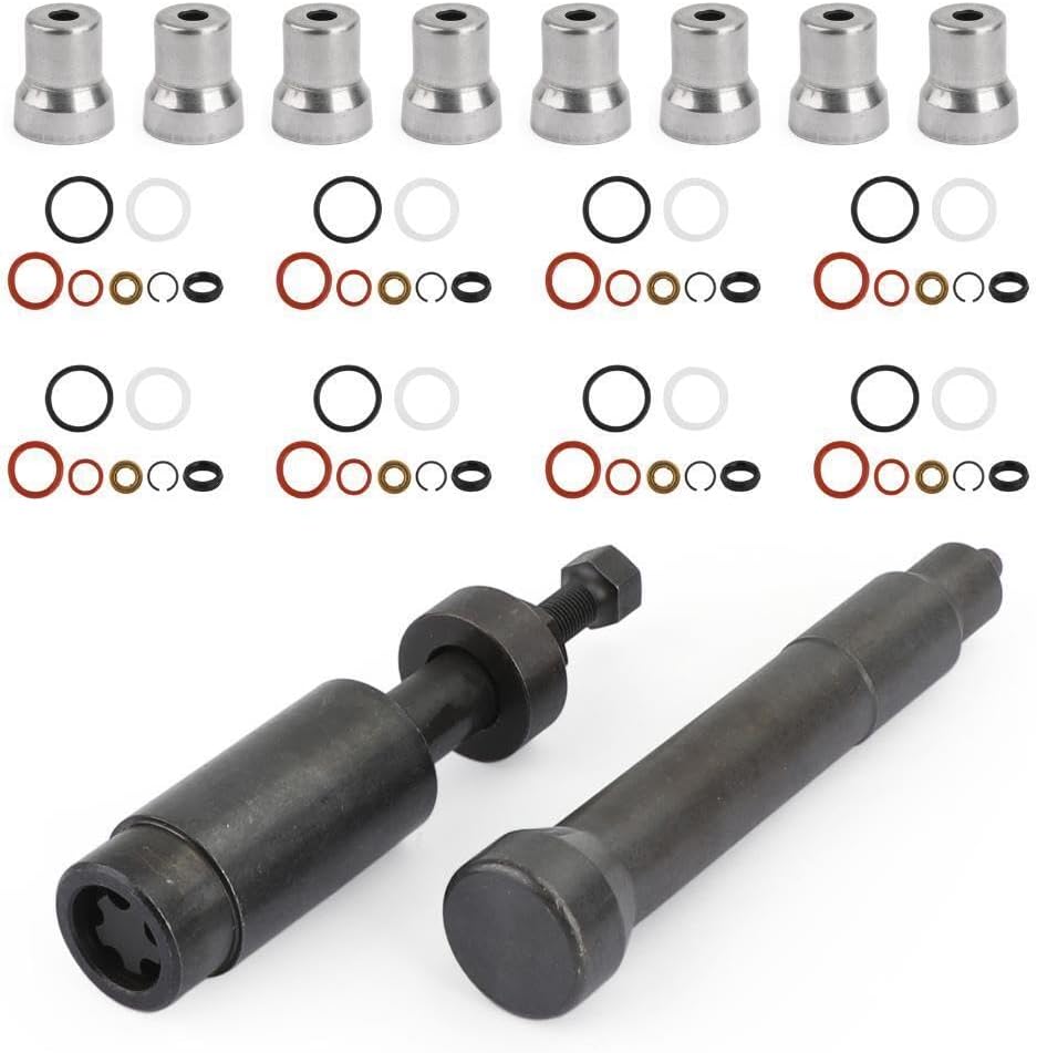 Injector Sleeve Cup Removal Tool Install Kit for 03-10 for ford Powerstroke 6.0L