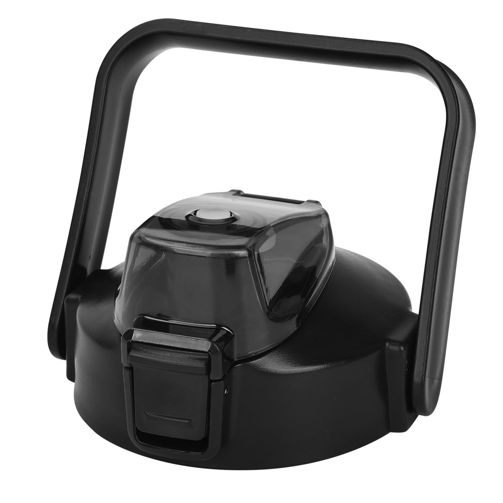 2L Water Bottle Lid with Carrying Handle and Silicone Gasket (Black)