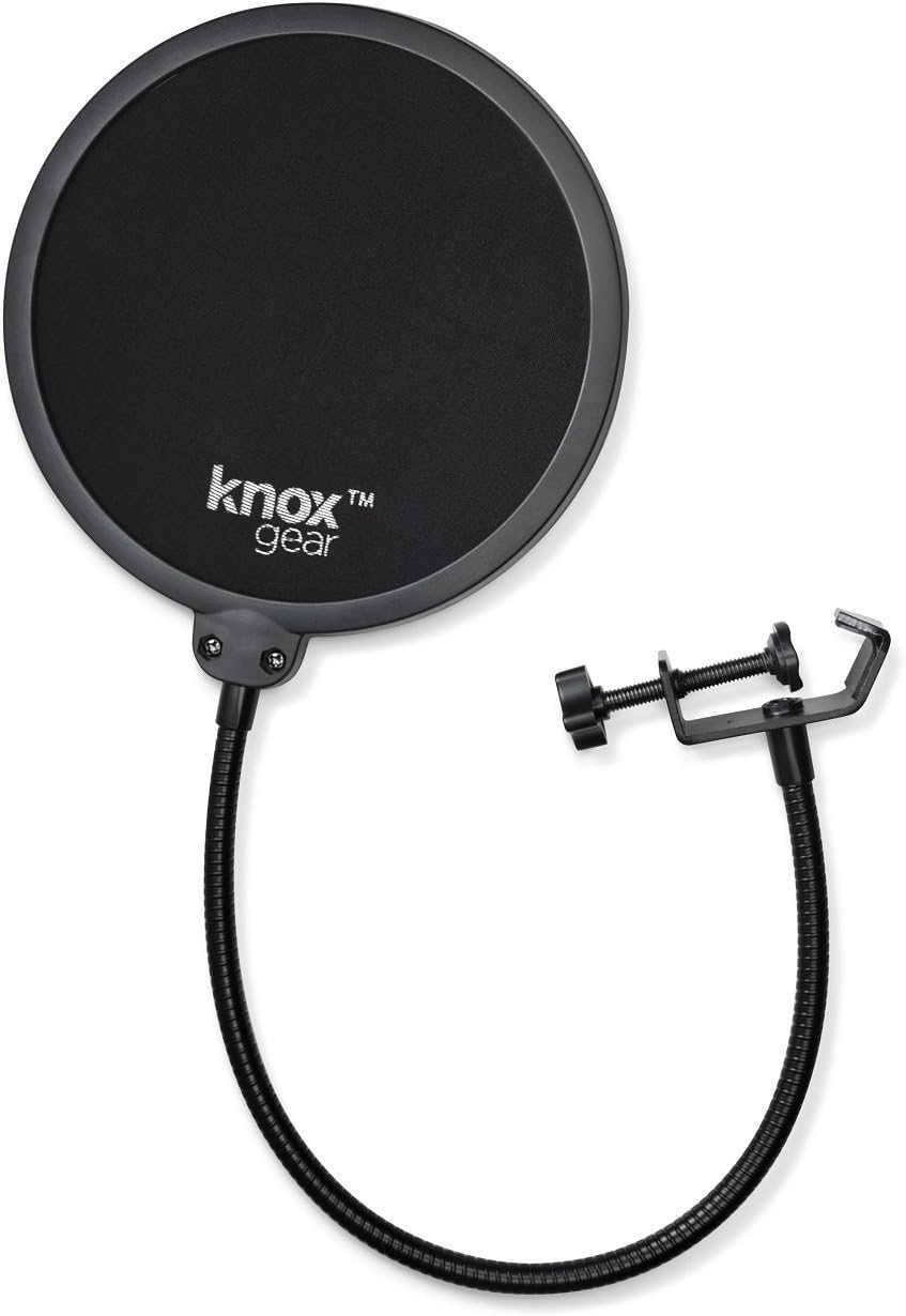 Samson Q2U Black Handheld Dynamic USB Microphone Bundle with Boom Arm and Pop Filter (3 Items) : Musical Instruments