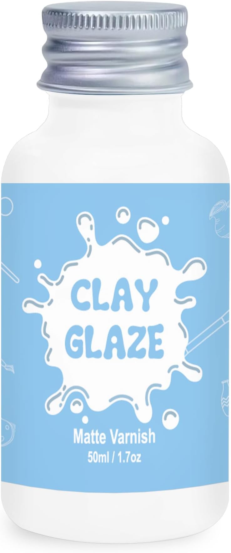 Air Dry Clay Glaze, Clay Varnish for Air Drying Clay, Clear