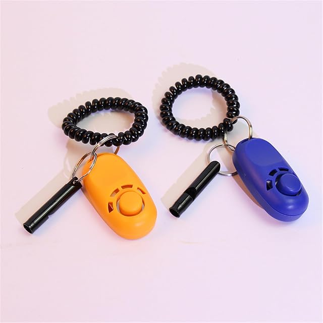 Foto 7 de 8 de MHADBKH Clickers - Entrenamiento para perros y mascotas con llavero y botón para el comportamiento