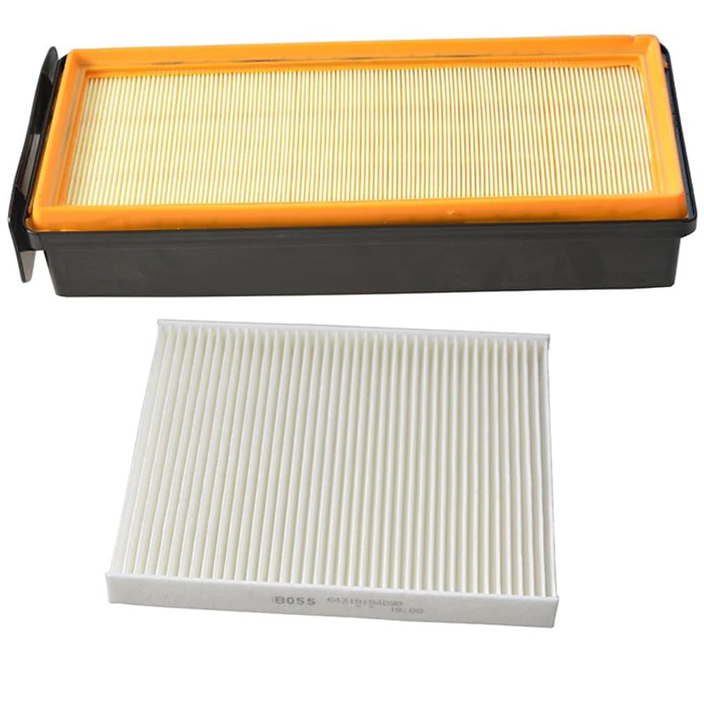 Filtr Powietrza Kabinowego dla BMW X5 F15 2013, 36x15x7,2cm 2 szt. Filtr powietrza samochodowego Filtr kabinowy 13718518111/64319194098