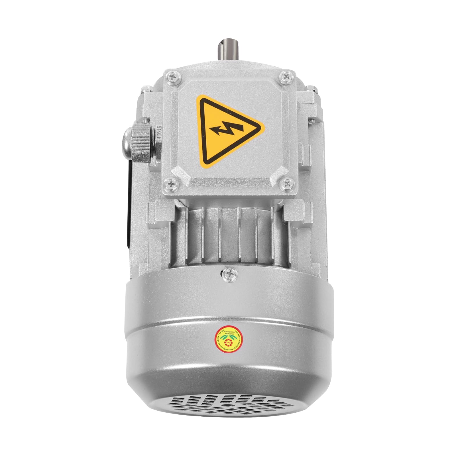 Motore elettrico, motore 230/400 V, 0,55 KW, diametro gambo 14 mm, classe di protezione IP55, motore asincrono trifase per macchine, 24 x 13,5 x 17,5 cm
