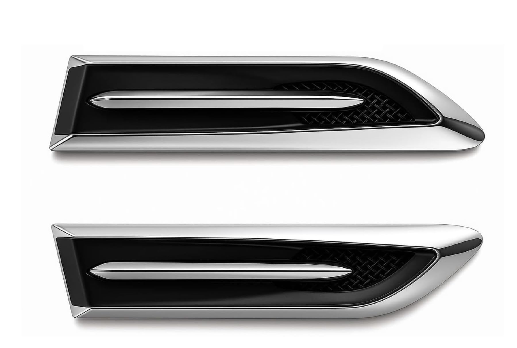 Car Air Flow Intake Side Fender Vent for Creta 2026 Year Onwards All Models Decorative Stylish Hole Air Vent Cover Trim for All Cars Chrome (Set of 2)-picture-14