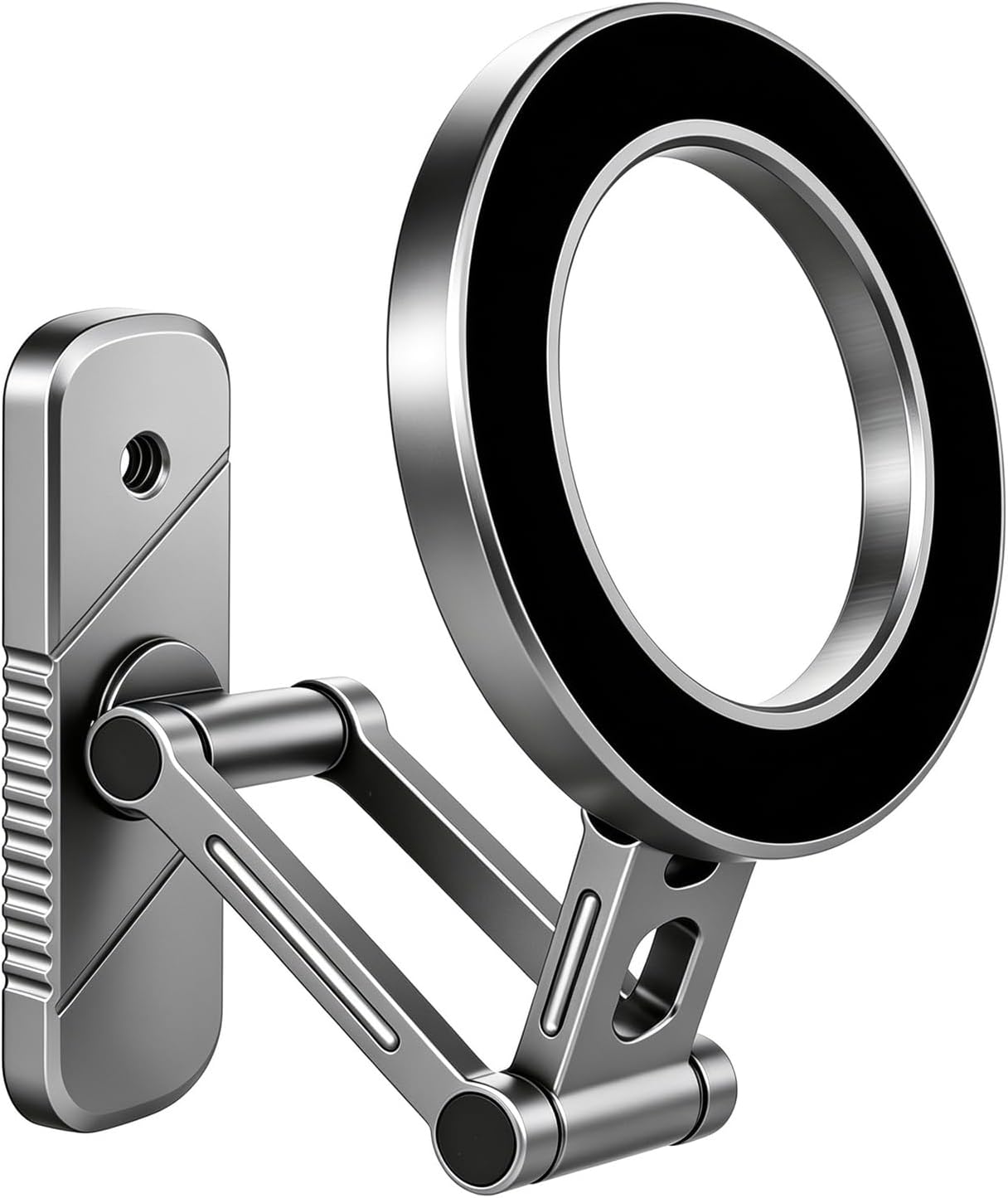 Alloy Magnetic Golf Cart Phone Holder, Gym Phone Mount, Tri-Fold