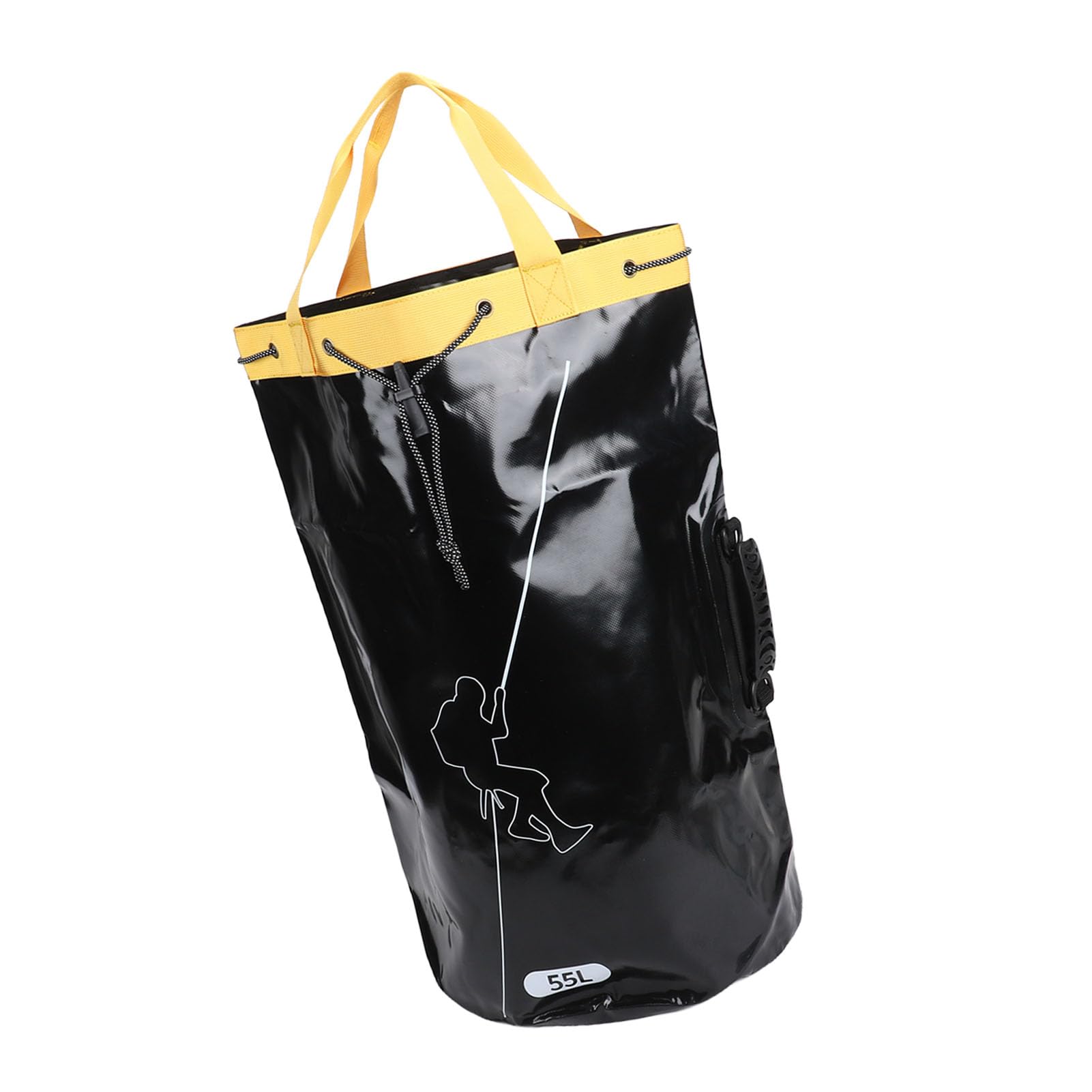 PUSOKEI Bolsa de Almacenamiento de Cuerda de Escalada Mochila de Cubo Impermeable Duradera para Aventuras Al Aire, Material de PVC para Cascadas de Espeleología, Bolsa de Equipo