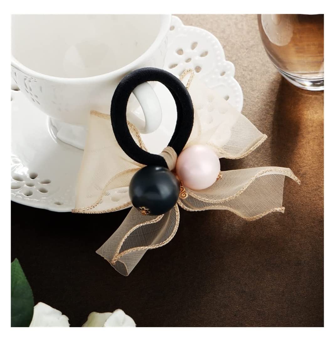 Feste Elastici Capelli Fiocco Per Capelli Elastico Per Anello Per Corda Per Ragazza Cavallo Per Decorazione Eleganti