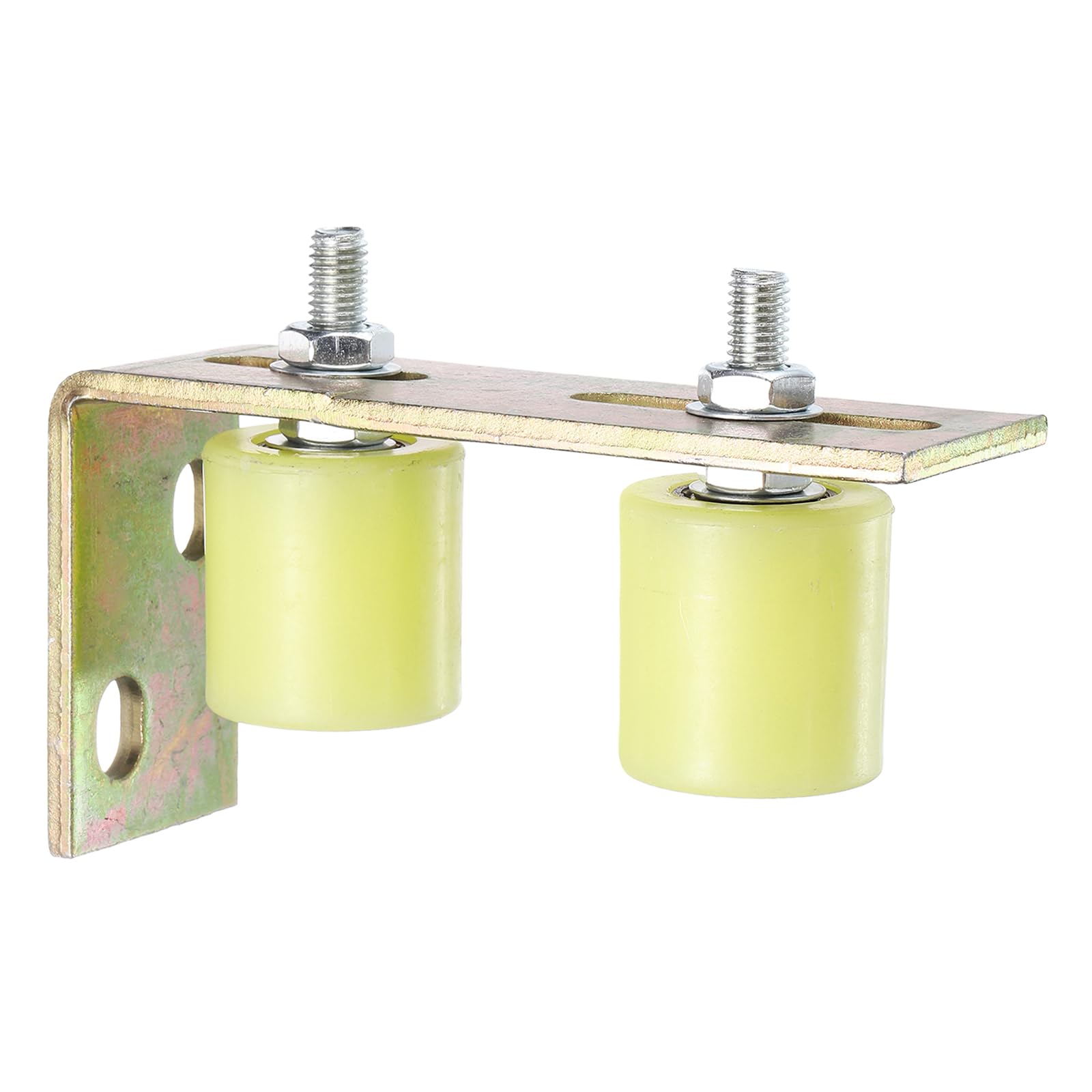 Rouleau de guidage pour portail coulissant pour stopper les vibrations