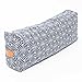 #DoYourYoga Yogabolster Rectangular Paravati con Cáscaras de Espelta Orgánica - Cojín de Meditación, Yin Yoga & Pilates - Funda Lavable de Algodón 100% - 67 x 13 cm / Estilo 6