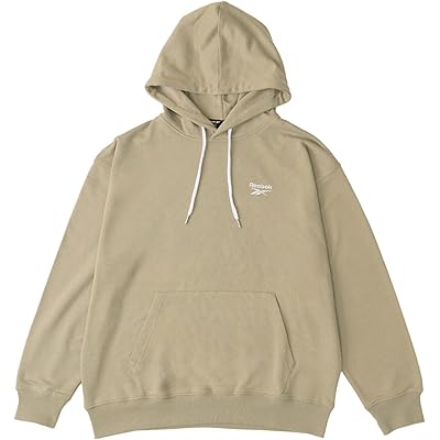 Reebok(リーボック) フード付きトレーナーパーカー スウェット 裏毛 長袖 フード付き シンプル プルパーカー 保温 オーバーサイズ 大きいサイズユニセッ …