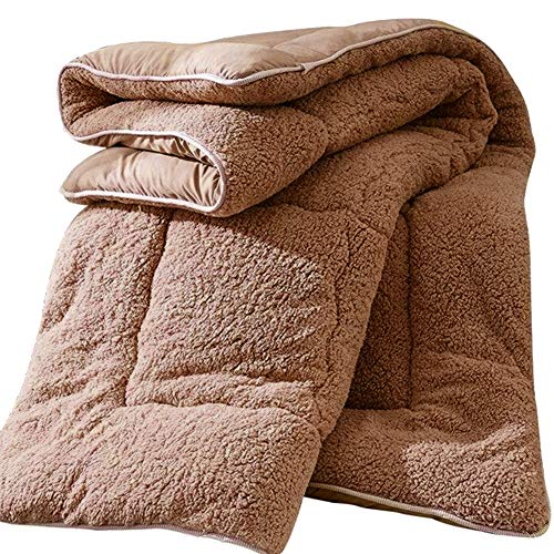 Thicken Lamb Cashmere Blanket Winter Soft Warm Bed Quilt Bedding for Home Bedroom New