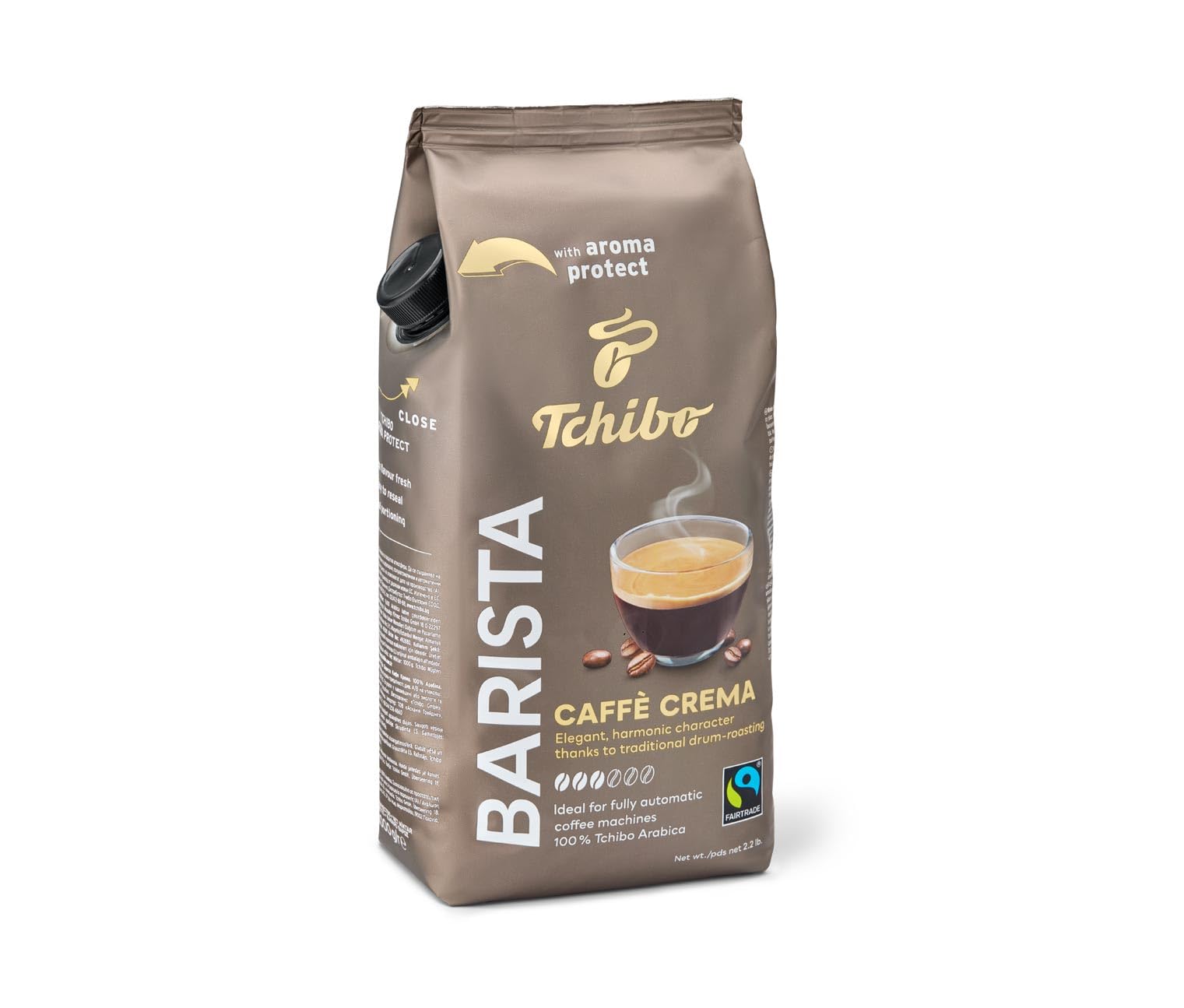 Tchibo Barista Caffè Crema café en grano 1 kilo