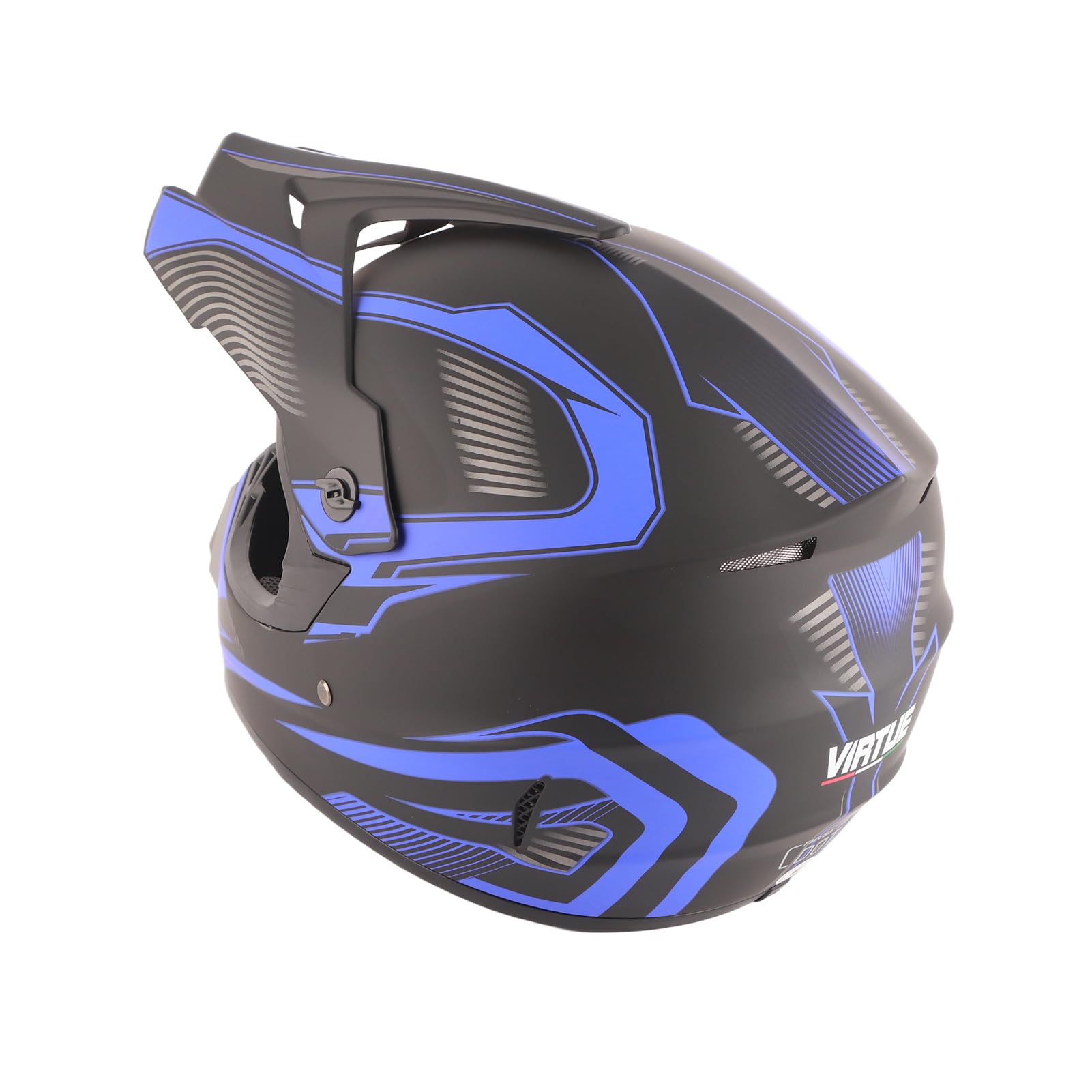 Casco Integrale Motocross per Bambini e Adulti Casco Motocross Integrale Casco da Moto con Occhiali Protettivi Guanti Copertura Facciale