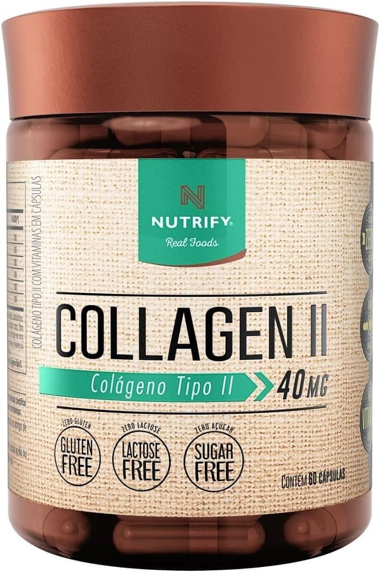 Colágeno Tipo 2 Puro Não Hidrolisado Nutrify