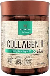 Colágeno Tipo 2 Puro Não Hidrolisado 40mg 60caps Nutrify