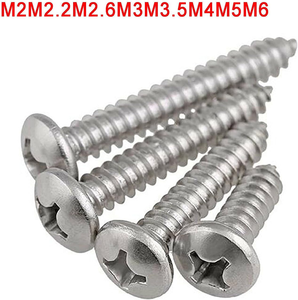 Phillips Self Tapping Screw M2M6 Philips Round Head Self