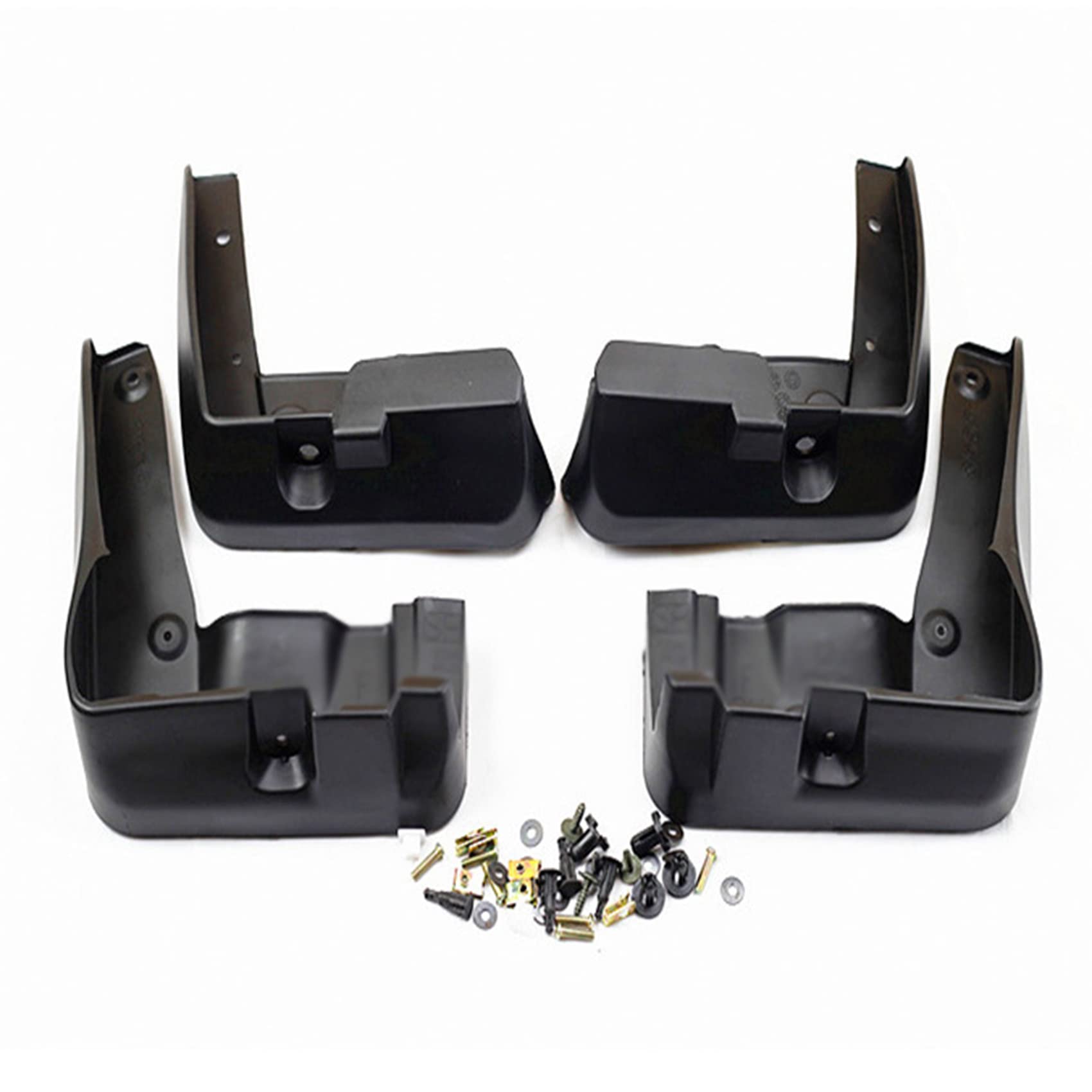 Set Auto Paraspruzzi per S-ubaru Legacy 2010-2014, Parafanghi Anteriore Posteriore Parafango Gomma Mud Flap Guardie Splash Auto Accessorio Protettivo con Viti di Montaggio 4 Pezzi Kit
