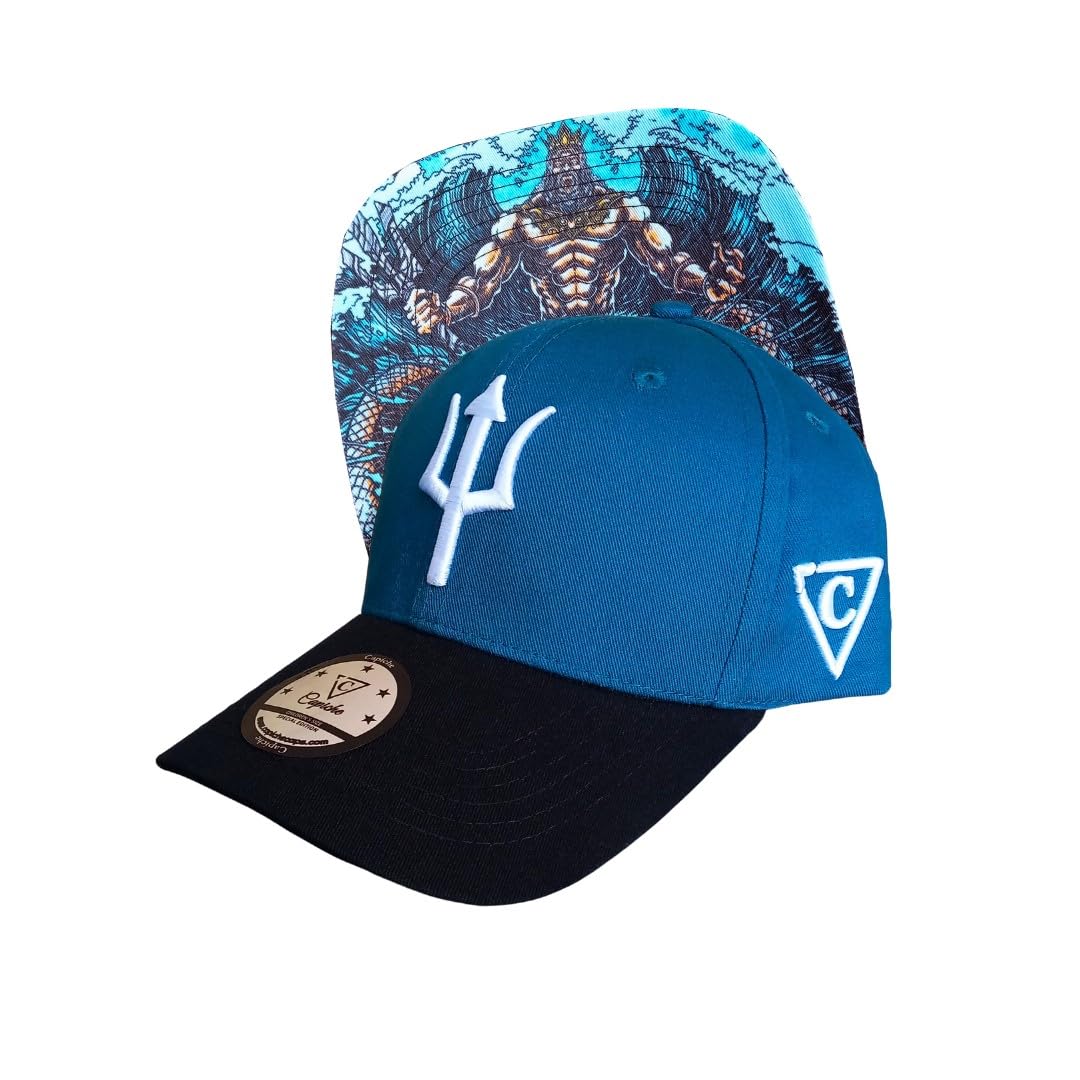 Capiche [Child] Poseidon Cu Special Series Collection Snapback Cap, 99+ Variations, One Size