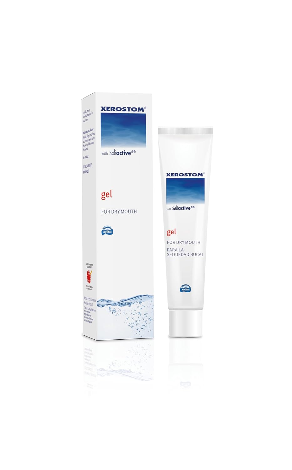 Gel with Saliactive for Dry Mouth 25ml (Pack of 2)