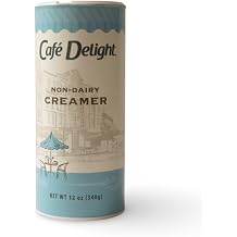 Cafe Delight Non-Dairy Creamer, 12 oz Canister, Pack of 24