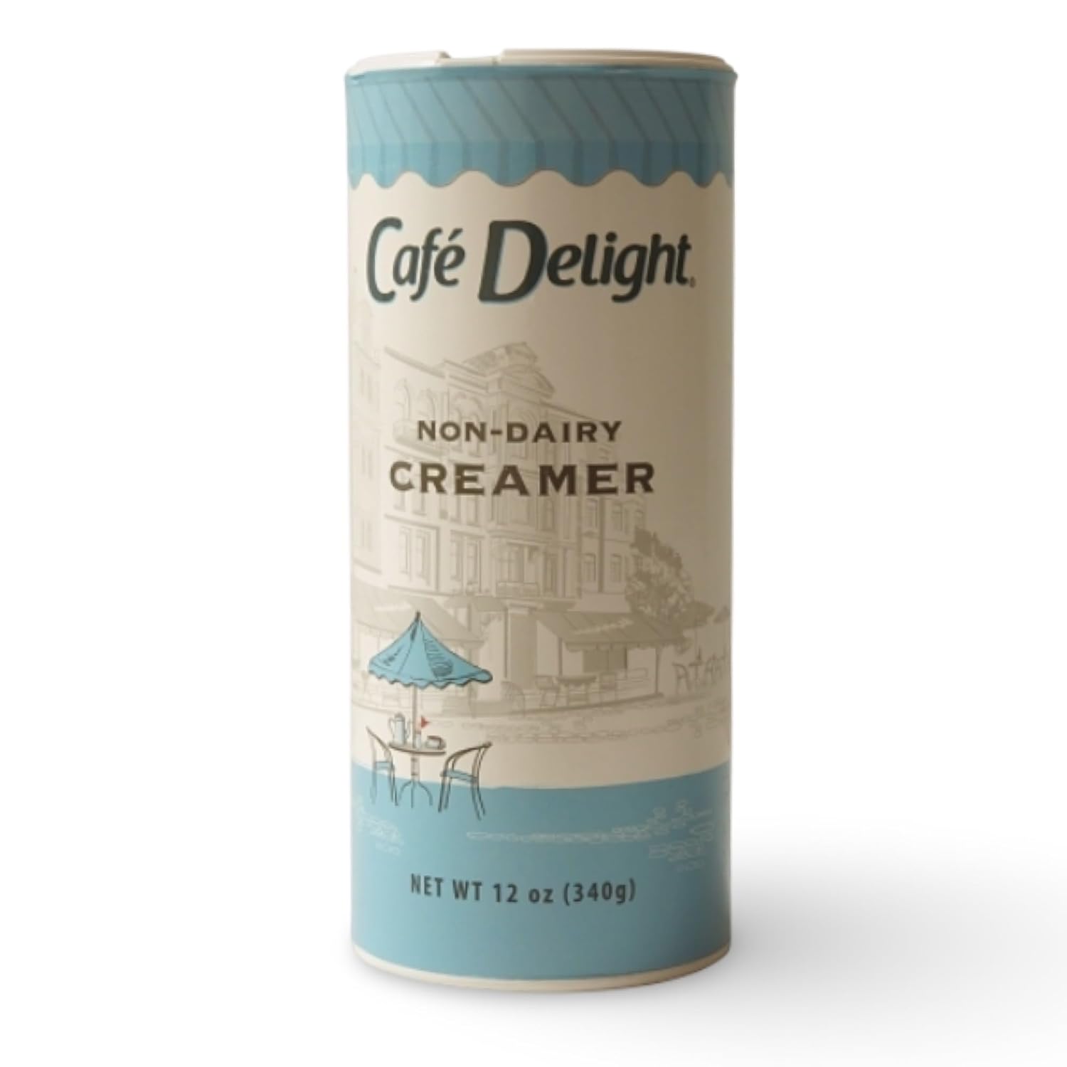 Cafe Delight Non-Dairy Creamer 12 oz Canister Pack of 24