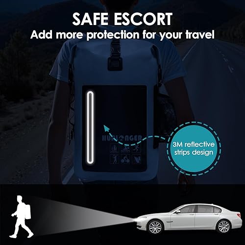 Miniatura 4 de Mochila Dry Bag de 20L30L40L- Bolsa con cierre superior enrollable - Bolsas secas resistentes al agua - Bolsa seca flotante ligera y duradera con