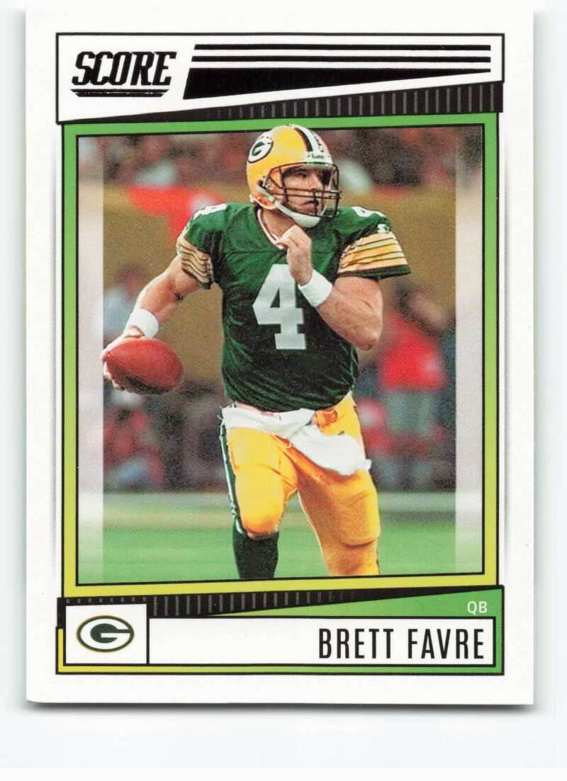 Amazon.com: 2022 SCORE #101 BRETT FAVRE GREEN BAY PACKERS